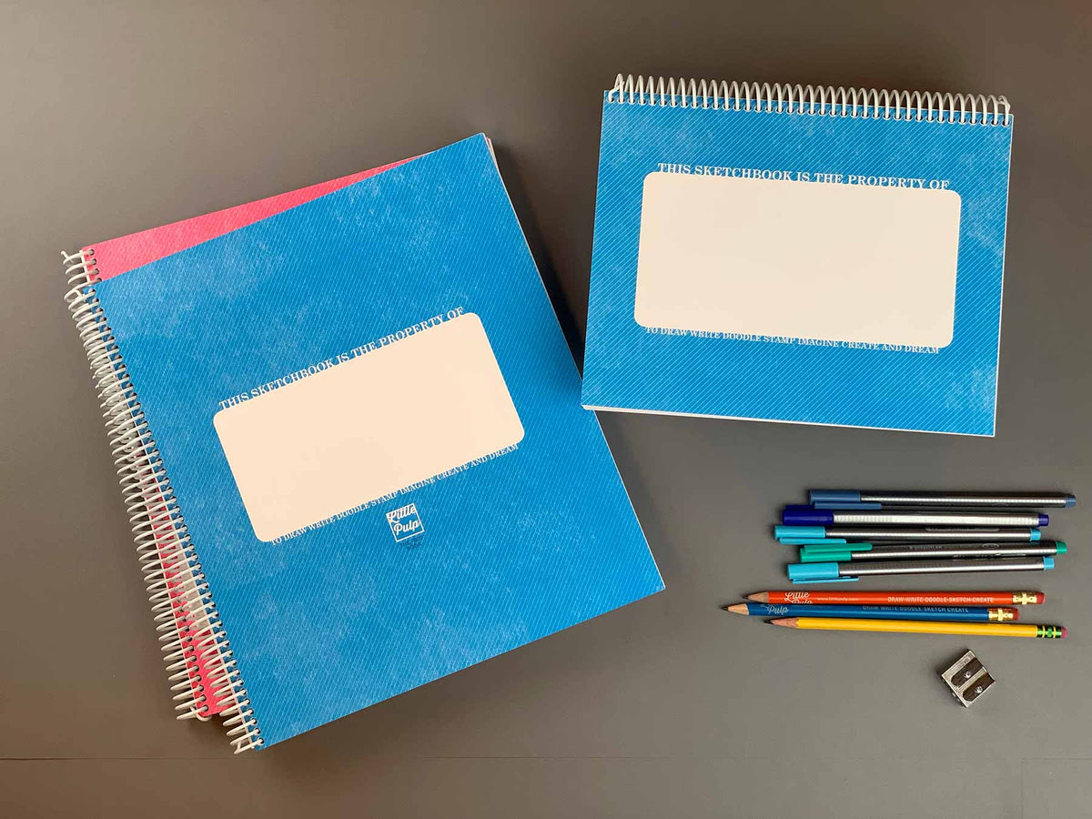 Personalized Sketchbooks - Little Pulp