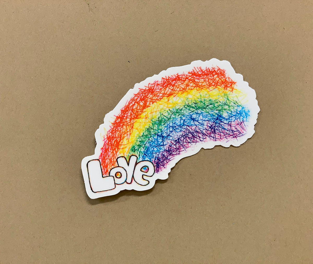 Ooly, Stickiville Rainbow Love Stickers